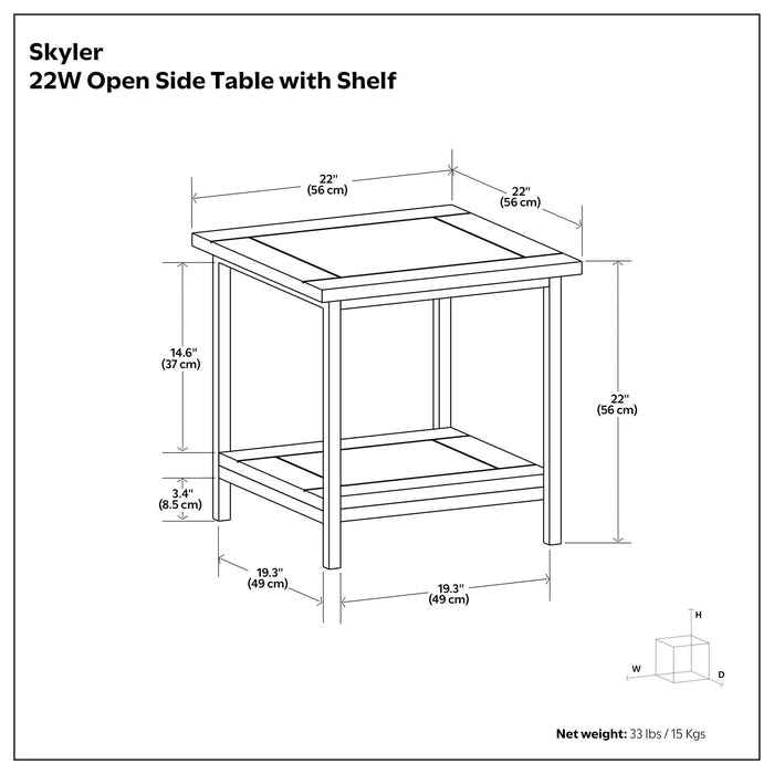 Skyler - Handcrafted Multipurpose Table Simpli-Home