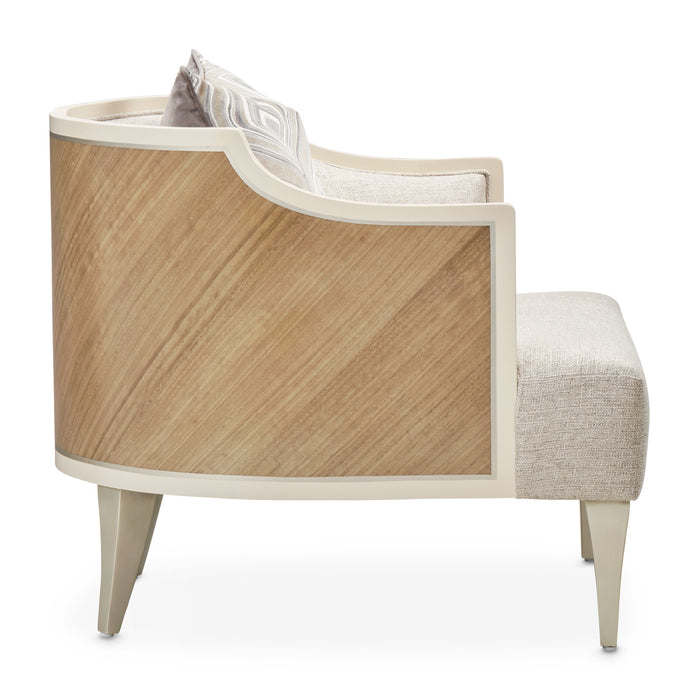 Camden Court - Accent Chair - Flax/Pearl