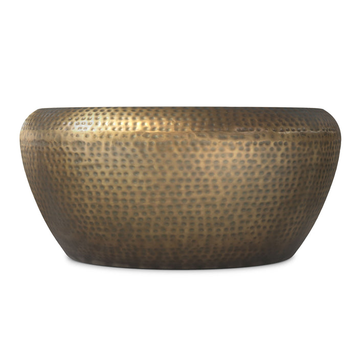 Preston - Coffee Table - Antique Gold Simpli-Home
