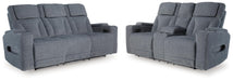 Studio Cave - Reclining Living Room Set Signature Design by Ashley®