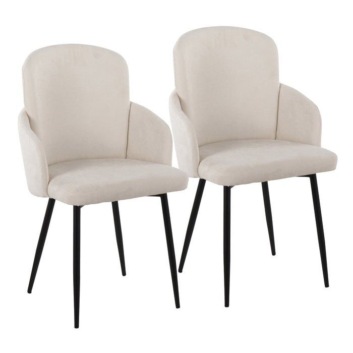 Dahlia - Contemporary Elegant Design Dining Chair (Set of 2)