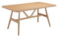 Rovina - Dining Table - Natural Zuo Modern