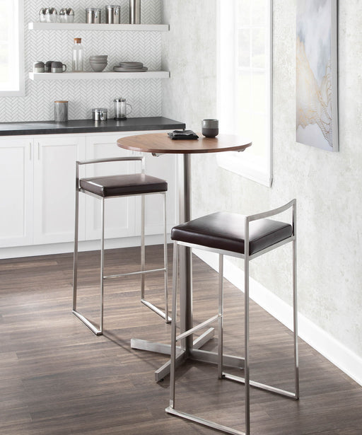 Fuji - Contemporary Stackable Design Barstool Lumi Source