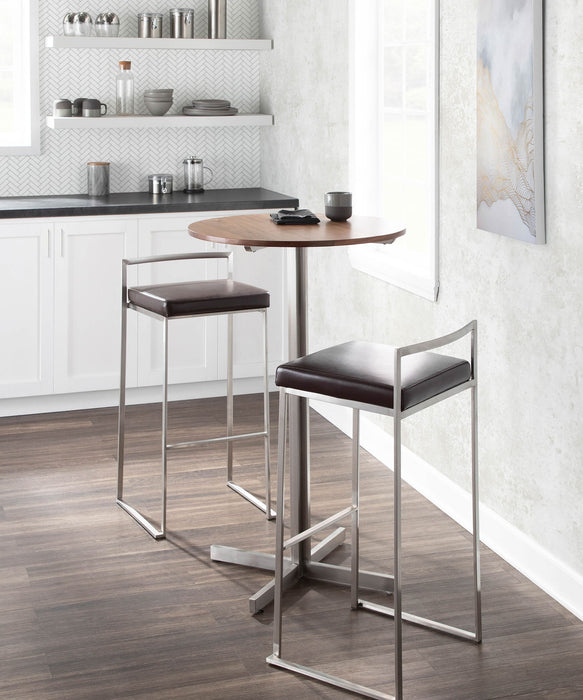 Fuji - Contemporary Stackable Design Barstool Lumi Source
