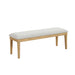 Essence - Dining Bench With Natural Cushion New Classic