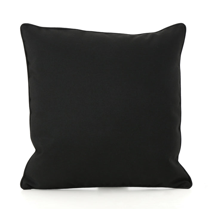 Coronado - Square Pillow - Black