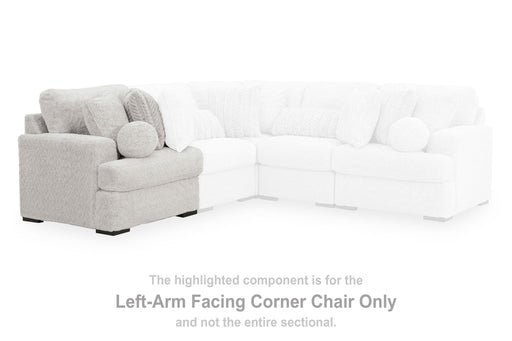 Cuddle Plush - LAF Corner Chair - Arctic Signature Design by Ashley®