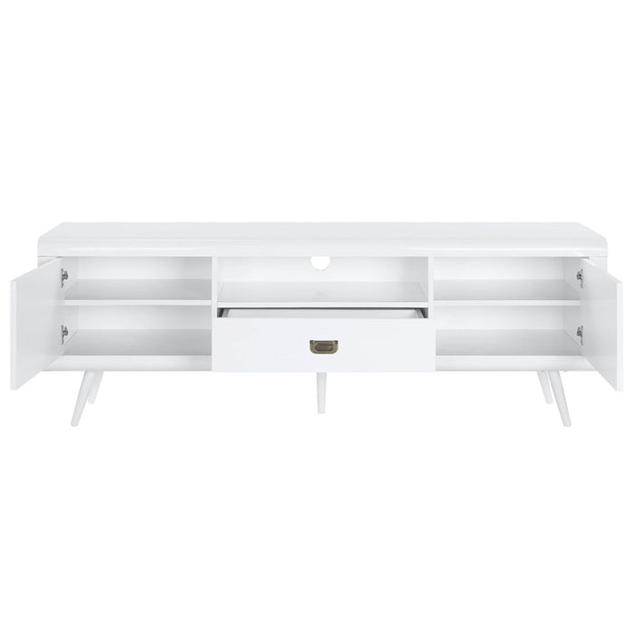 Pagan - TV Stand - White High Gloss ACME