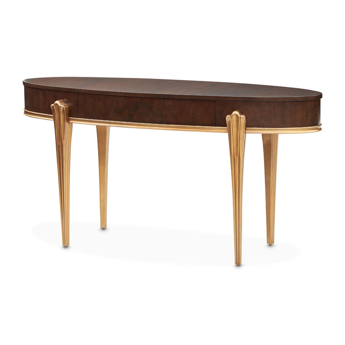 Camellia Field - Wood Vanity Desk