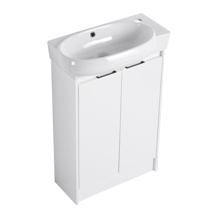 Freestanding Bathroom Vanity & Sink, Soft Close Doors Home Essentials