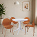 4 Piece Set Of Single Chairs, Traditional Elements With Round Table Home Essentials