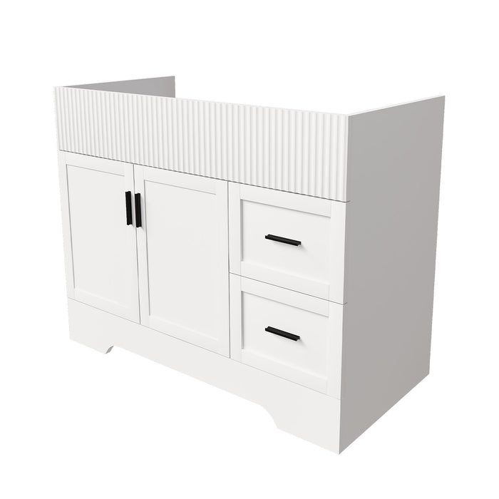 Modern Bathroom Vanity With 2 Drawers Home Essentials