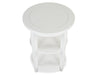 Heron Cove - Round Accent End Table - Chalk White Magnussen Furniture