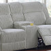 Motion Loveseat With Console Home Essentials