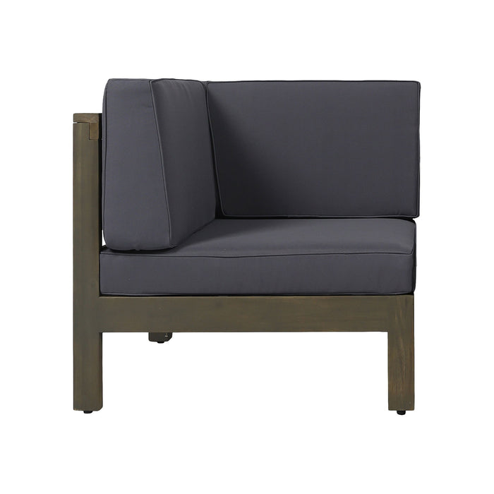 Oana - 3 Piece Sofa Set With Water Resistant Cushions Noble House