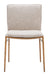 Nordvest - Dining Chair - Beige / Gold Zuo Modern