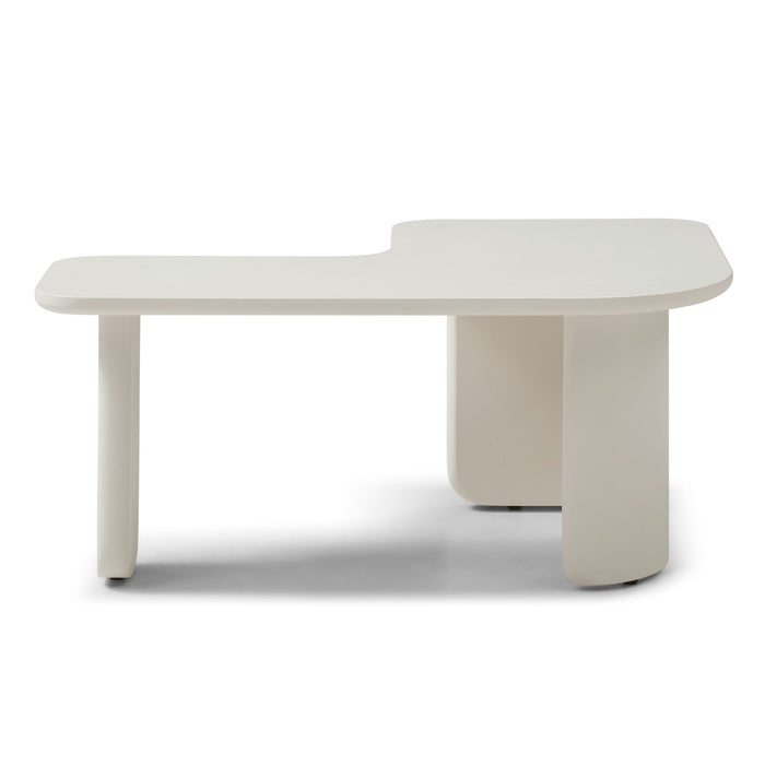 L-Shape Coffee Table For Living Room Home Essentials