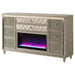 Mika - 8 Drawer LED Fireplace Dresser Furniture Max