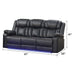 Challenger - LED Power Recliner Sofa Matrix Furniture Group