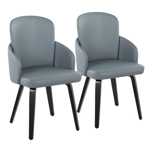 Dahlia - Contemporary Elegant Dining Chair (Set of 2) Lumi Source