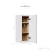 Shaker Wall Cabinet With 2 Adjustable Shelves Home Essentials
