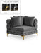 Tremblay - Corner Chair Meridian Furniture