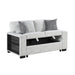 Prato - Loveseat With Storage And USB - Gray Matrix Furniture Group