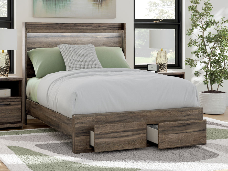 Elbrim - Panel Storage Bed Signature Design by Ashley®