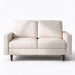 2 Seat Loveseat Sofa, Loose Back Cushion For Living Room US Pride