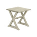 Compact Accent End Table, Square, Transitional 8th Street