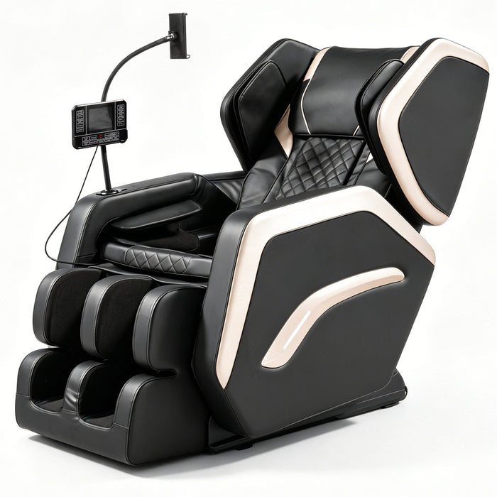 Zero Gravity Massage Chair Recliner & 10 Massage Heads And Full Body Air Pressure - Black Home Essentials