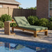 Outdoor Chaise Lounge Set & Side Table, 5 Position Adjustable Patio Recliner Noble House