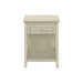 Accent End Table, 2 Tier, Storage Drawer, Transitional Style 8th Street
