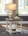 Havalance - Rectangular End Table - Gray / White Signature Design by Ashley®