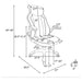 Adjustable Height Office Chair With Ergonomic Design And Swivel Mechanism - Black Furniture Max