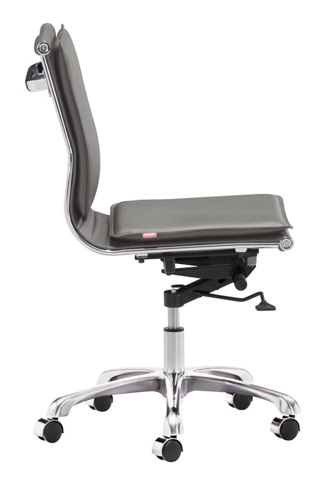 Lider Plus - Armless Office Chair Zuo Modern