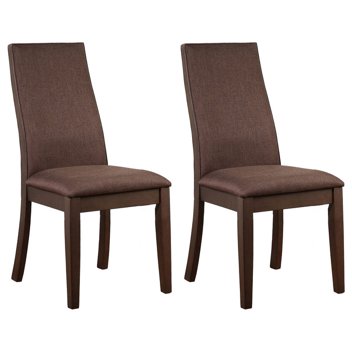 Dining Chair (Set of 2) - Espresso Brown Furniture Max