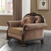 Chateau De Ville - Chair With Pillow (Same Lv01590) - Fabric & Espresso ACME