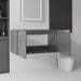 Floating Bathroom Vanity Cabinet With Soft Close Double Doors, Spacious Interior Storage, Wall Mounted, Cabinet Only Home Essentials
