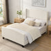 Platform Bed Frame With Tall Headboard And High Footboard Home Essentials