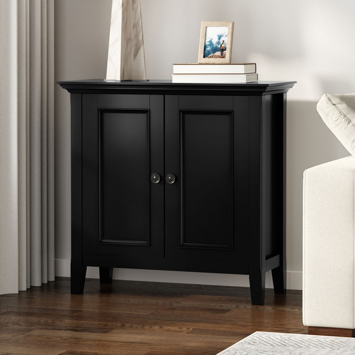 Amherst - Handcrafted Low Storage Cabinet Simpli-Home