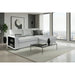 Tracey - Sofabed With Pullout - Silver Global Furniture USA