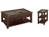 Roanoke - Rectangular Lift Top Cocktail Table Set Magnussen Furniture