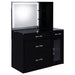 Kerr - 2 Drawer Makeup Vanity Table With Mirror And Stool Furniture Max