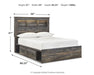 Drystan - Panel Bookcase Bed Signature Design by Ashley®