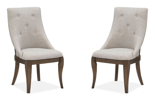 Roxbury Manor - Dining Arm Chair With Upholstered Seat and Back (Set of 2) - Homestead Brown Magnussen Furniture