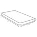 Simon - 7" Bunkie Board Foam Mattress With Orthopedic Support And Breathable Fabric Furniture Max