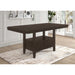 Prentiss - Extension Counter Dining Table - Cappuccino Furniture Max