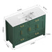 Bathroom Vanity With Sink Combo, 4 Soft Close Doors And 4 Drawers Home Essentials