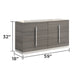Altima - 6 Drawer Dresser (Mirror Not Included) - Gray Matrix Furniture Group